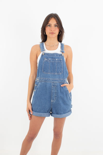 Dark Blue Short Denim Overalls - GAP (#10DARK) - 3 Sizes S, M & L