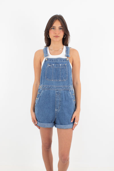 Dark Blue Short Denim Overalls - GAP (#10DARK) - 3 Sizes S, M & L