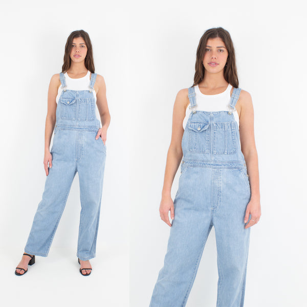 Light Blue Long Denim Overalls - GAP (#5LIGHT) - 3 Sizes XS, S & M