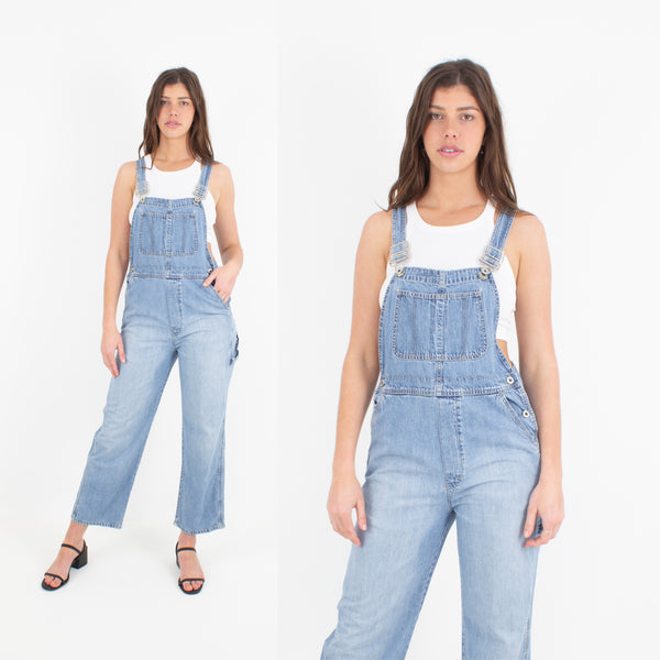 Light Blue Long Denim Overalls - GAP (#1LIGHT) - 4 Sizes XS, S, M & L