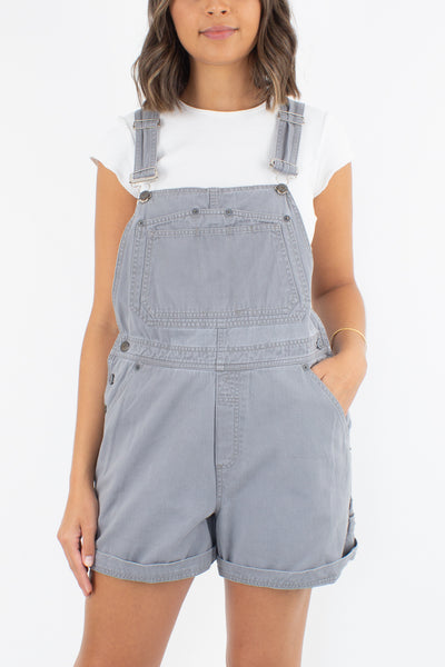 Grey Denim Overalls - 4 Sizes S, M, L & XL