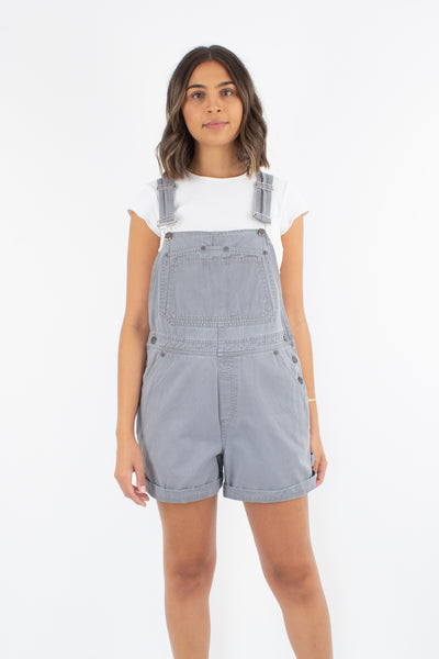 Grey Denim Overalls - 4 Sizes S, M, L & XL