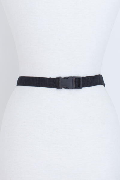 Black Sequin Bumbag