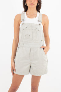 Light Olive Green Denim Overalls - No Boundaries - Size S & M