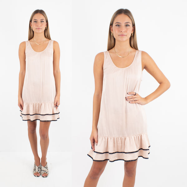 Baby Pink Silk Alannah Hill Dress - Size XS/S