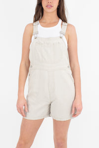 Beige Pure Linen Overalls - GAP - Size M