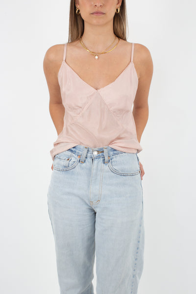 Blush Silk Camisole - 3 Sizes XXS-S, S-M & M