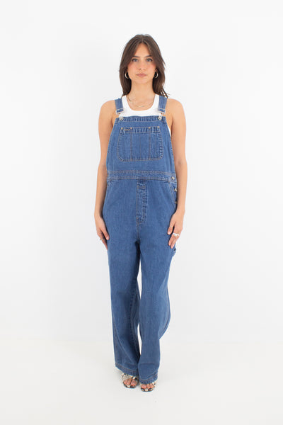 Dark Blue Long Denim Overalls - GAP (#2DARK) - 5 Sizes XS, S, M, L & XL