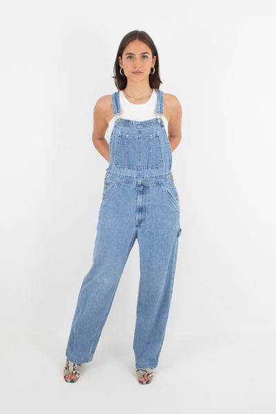 Mid Blue Long Denim Overalls - GAP (#4) - 2 Sizes XS & XL