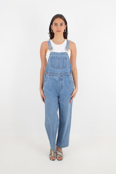 Light Blue Long Denim Overalls - GAP (#3) - 3 Sizes XS, M & L