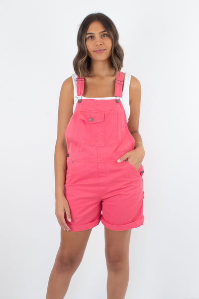 Pink Denim Overalls - 2 Sizes S & M