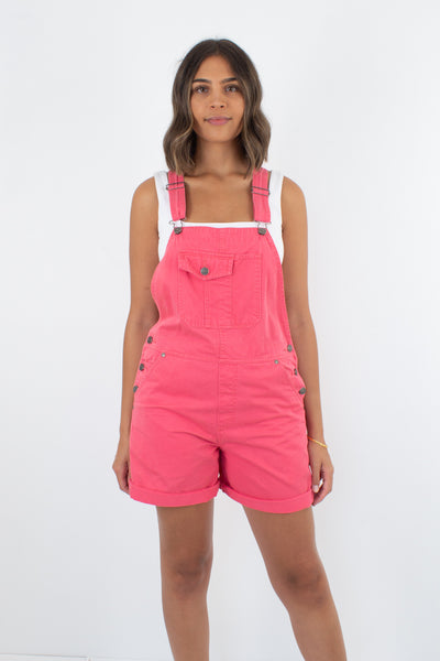 Pink Denim Overalls - 2 Sizes S & M