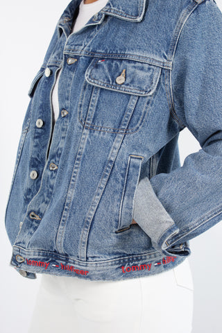 Tommy Hilfiger Denim Jacket in Mid Blue - Size XS/S/M